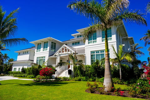 Modern luxury homes in Florida built to hurricane resistant standards