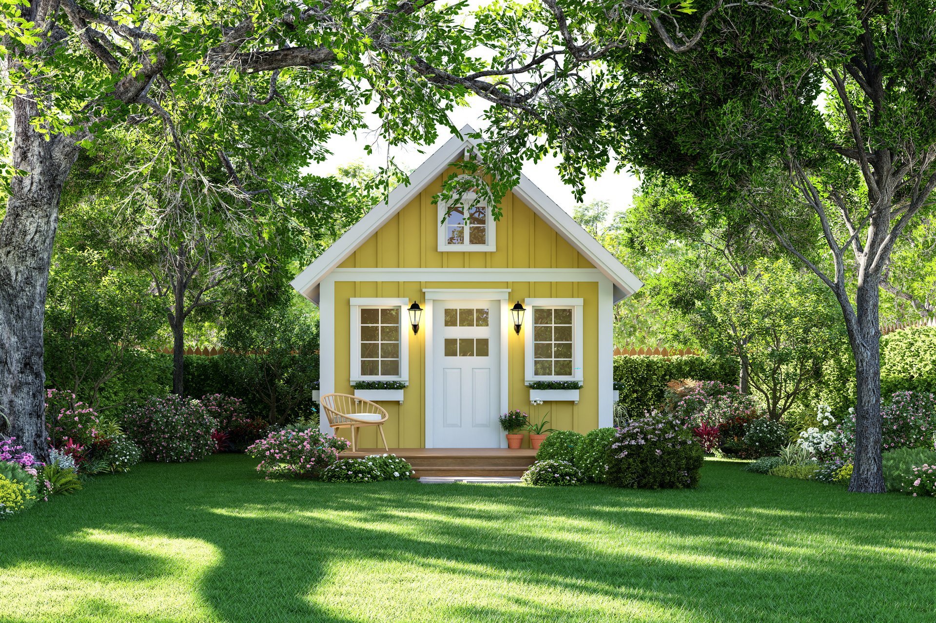 Beautiful tiny cottage guest house backyard ADU